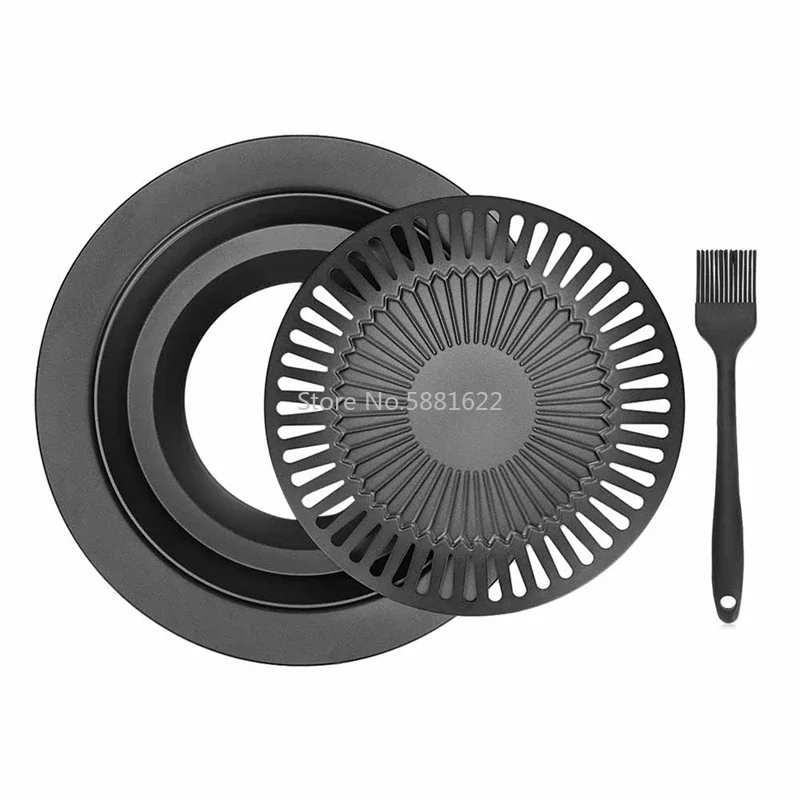 韓国製ポータブル屋外無煙BBQグリルパン - 家庭用ガスコン - Dosa Pan Iron のレビューと価格