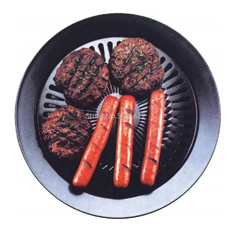 韓国製ポータブル屋外無煙BBQグリルパン - 家庭用ガスコン - Dosa Pan Iron のレビューと価格