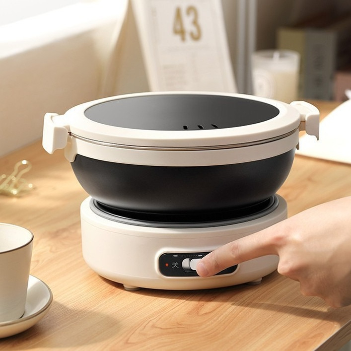 携帯用分離型電気調理鍋 折りたたみ式ミニ一人用調理器 旅行・ - Home Cooking Business のレビューと価格