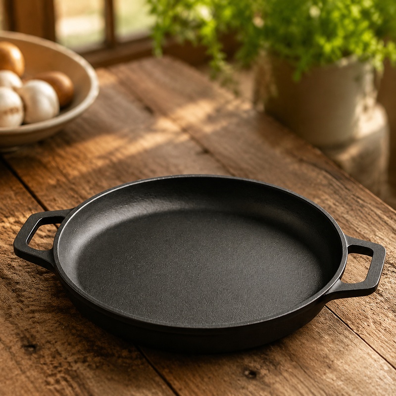 頑丈な鋳鉄製フライパン、ノンスティック加工、ステーキ、卵、パ - Dosa Pan Iron のレビューと価格