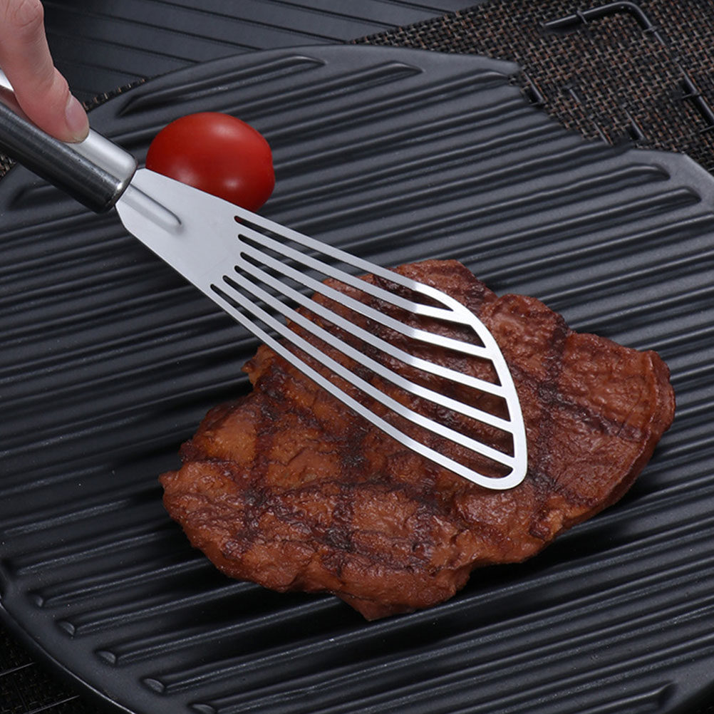プロ仕様のステンレス製ステーキ用ヘラ3本セット。家庭用、レス - Home Cooking Steak のレビューと価格