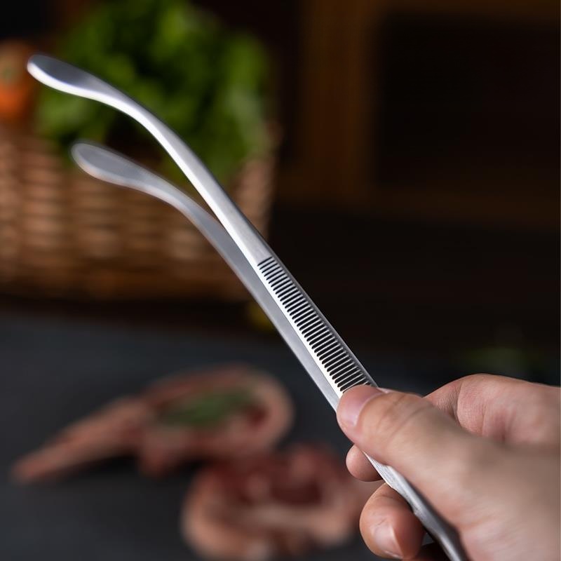 ステンレス鋼ロングキッチンクランプ食品クランプステーキ調理韓 - Home Cooking Steak のレビューと価格