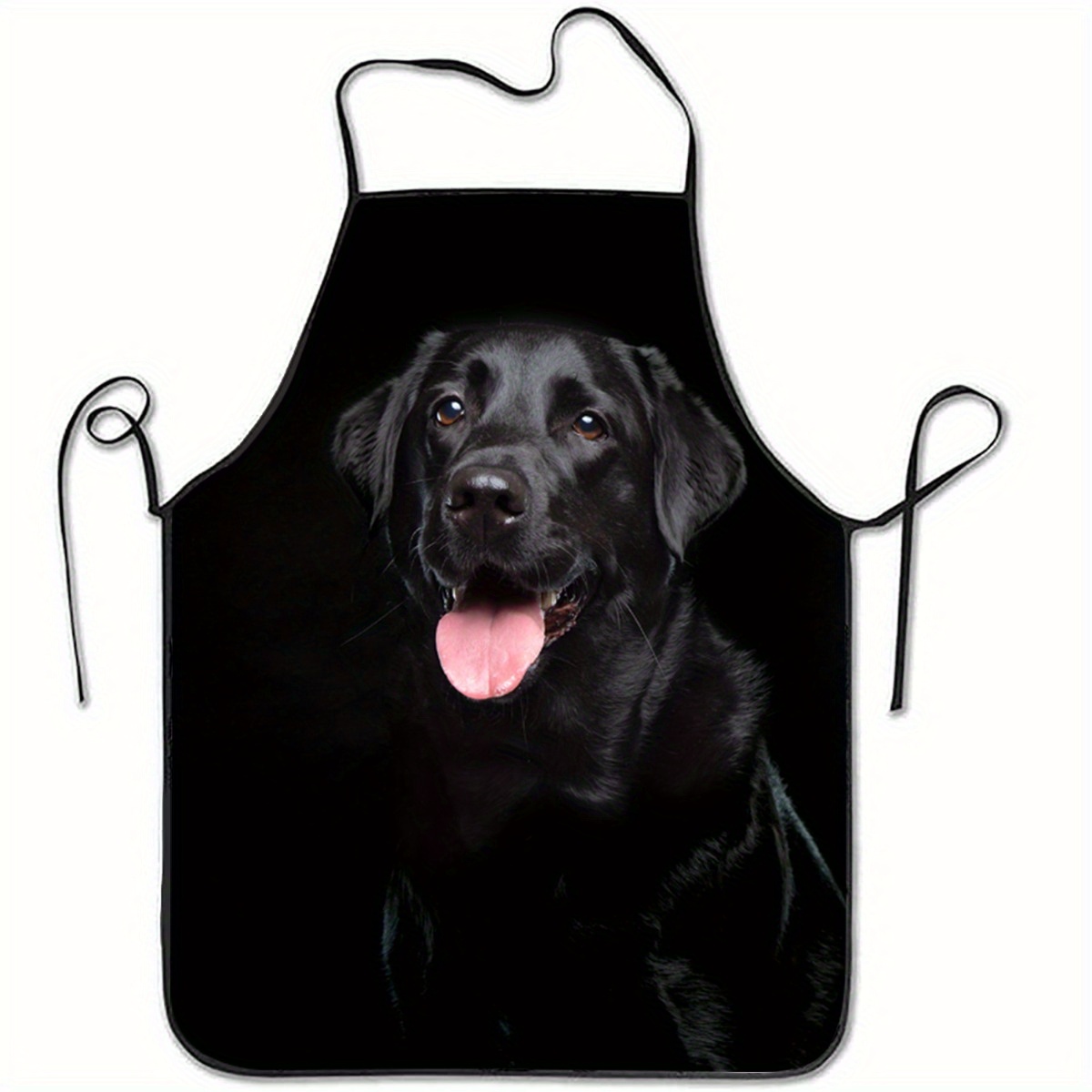 ブラックラブラドール犬プリントエプロン1枚 - 家庭のキッチ - Home Cooking Dog Food のレビューと価格