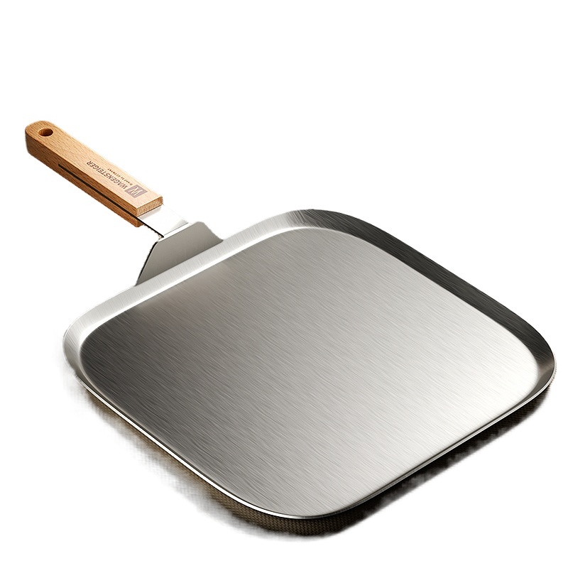 Looookストア 厚みのあるステンレス製スクエアフラットパ - Home Cooking Steak のレビューと価格