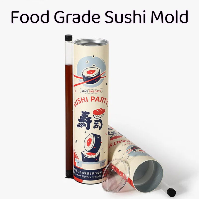 ノンスティック丸型寿司プッシュボックス型 1/4/10個入り - Home Cooking Japanese Food のレビューと価格