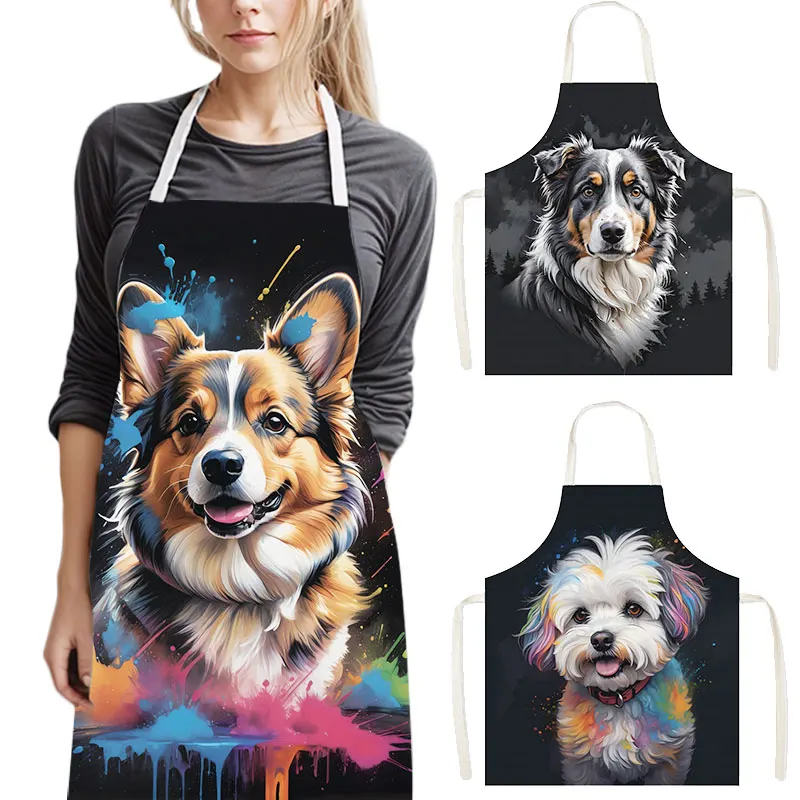 女性用キッチンエプロン,シェフ用キッチンエプロン,ピナフォア - Home Cooking Dog Food のレビューと価格