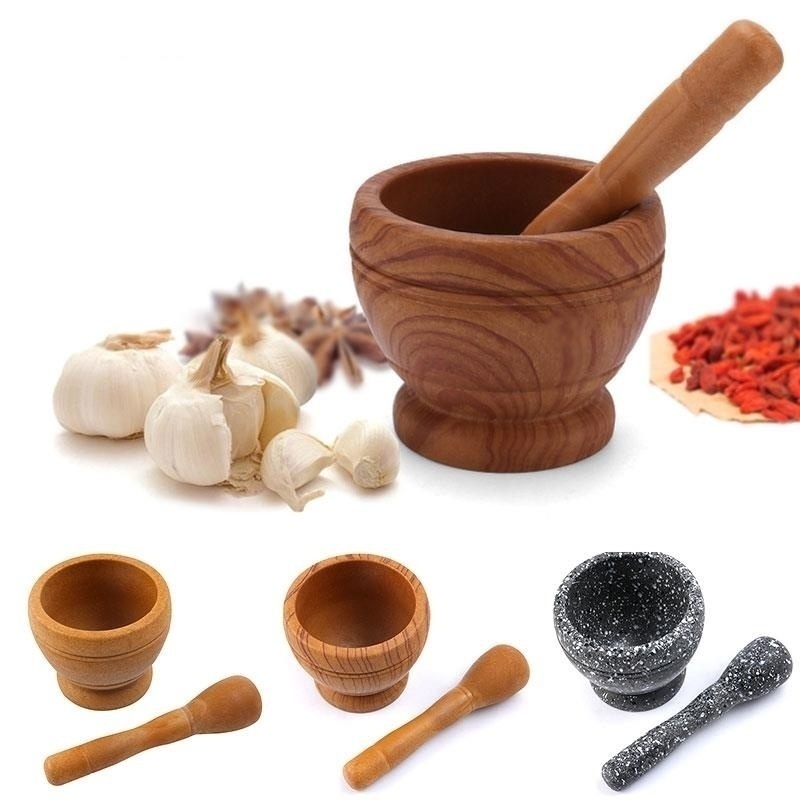 グラインダーモルタル粉砕ボウル、ガーリックプレス、ペストルグ - Mortar Pestle Granite のレビューと価格