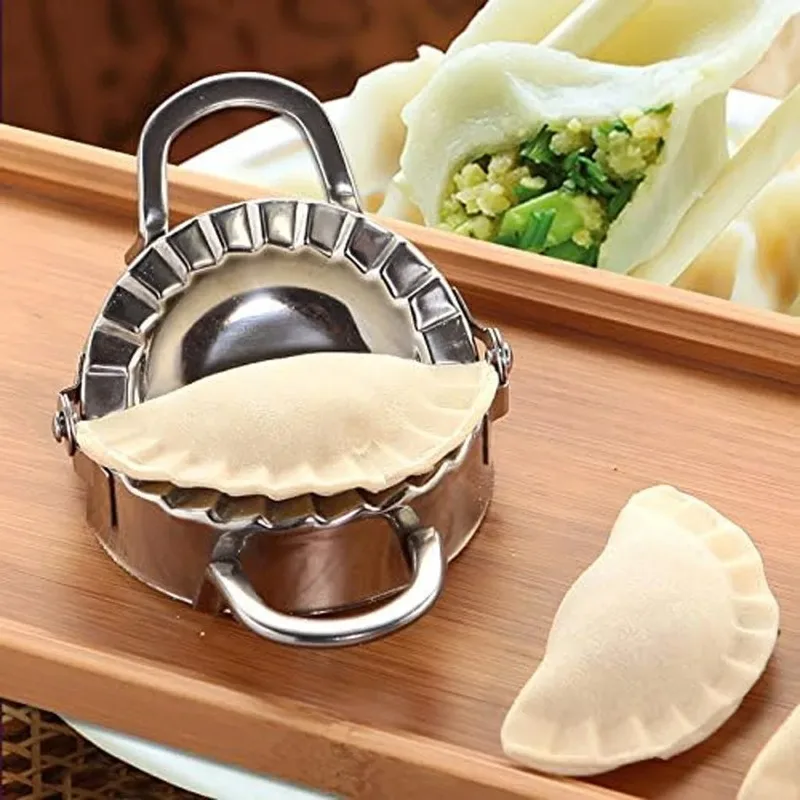 ステンレス製餃子型プレス、304食品グレードの手動プレス餃子 - Gyoza Dumpling Maker のレビューと価格