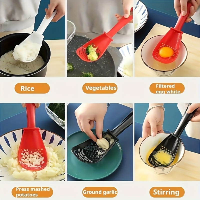 1PC キッチン多機能研削および調理スプーン、パウンディング - Dosa Pan Iron のレビューと価格