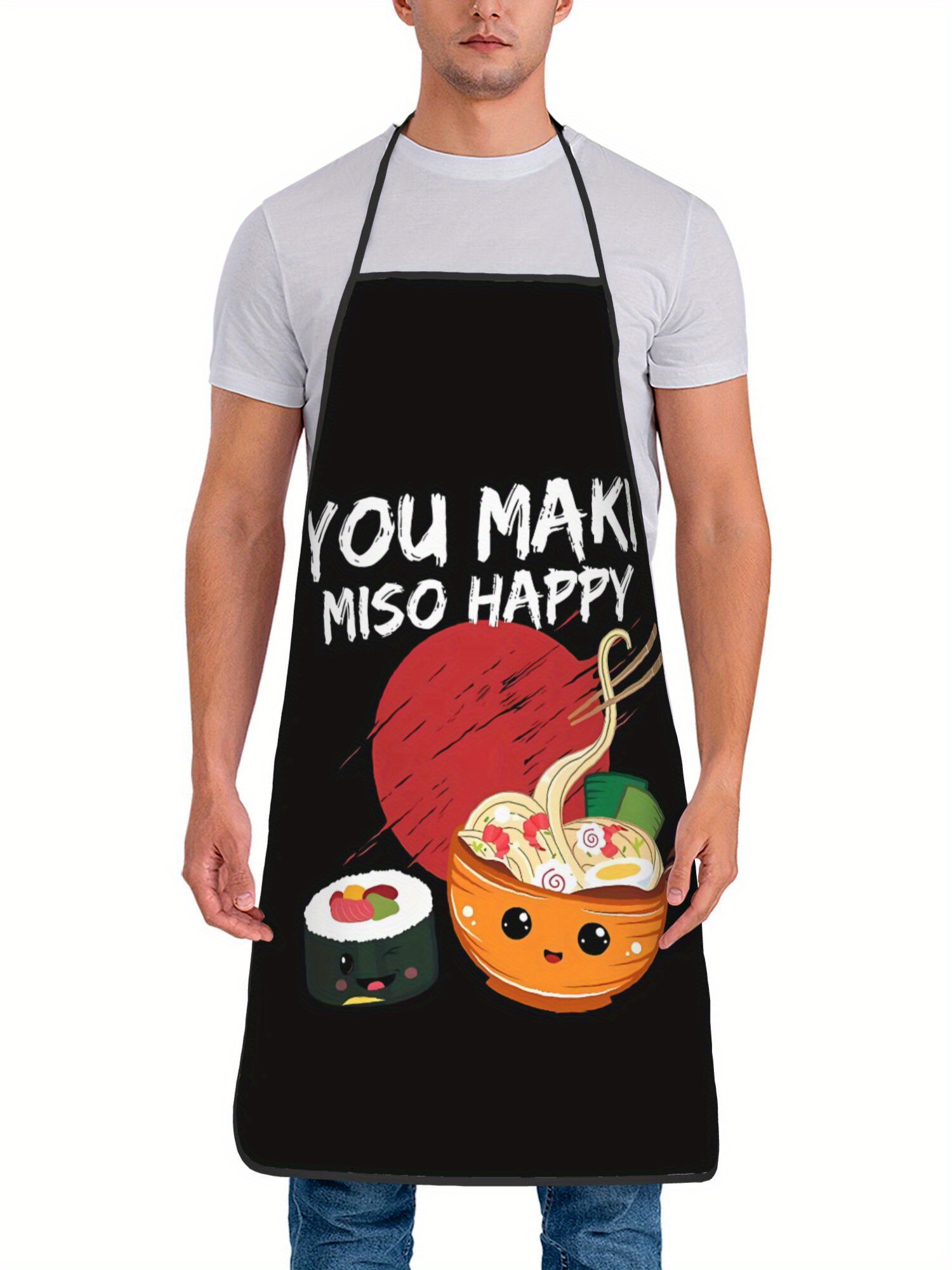 日本料理エプロン - 「YOU MAKI MISO HAPP - Home Cooking Japanese Food のレビューと価格