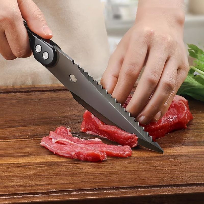 強力な多目的ハイステンレス鋼製チキンシザー 超鋭利なシザー  - Home Cooking Steak のレビューと価格