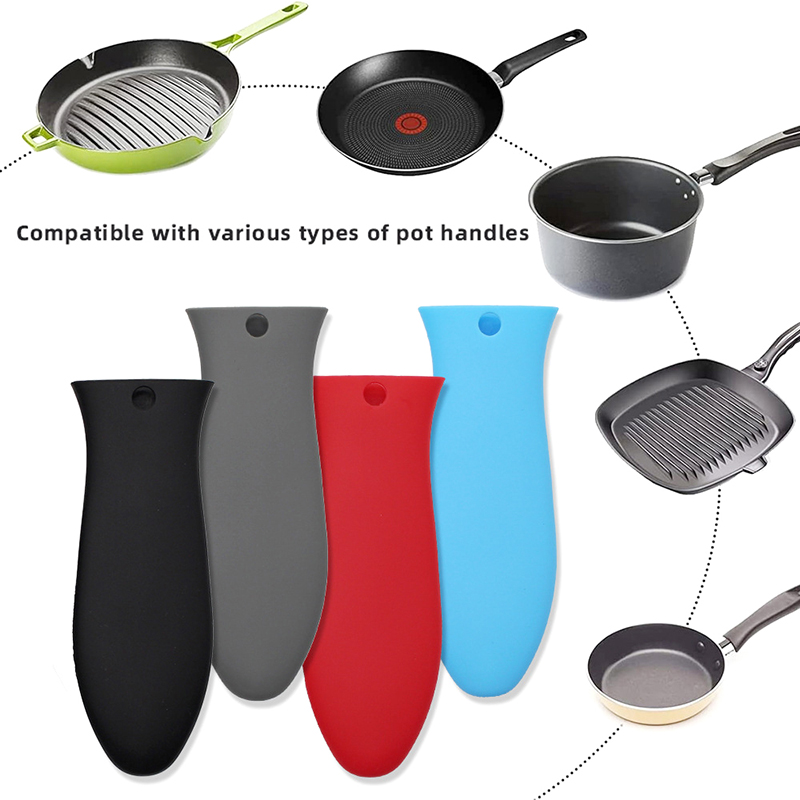 取り外し可能な滑り止めシリコンポットハンドル、鍋つかみホルダ - Dosa Pan Iron のレビューと価格
